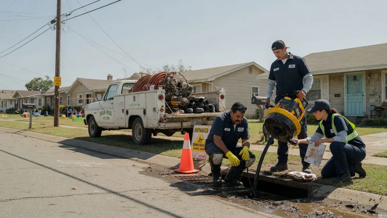 Drain Cleaning in London, TX near me